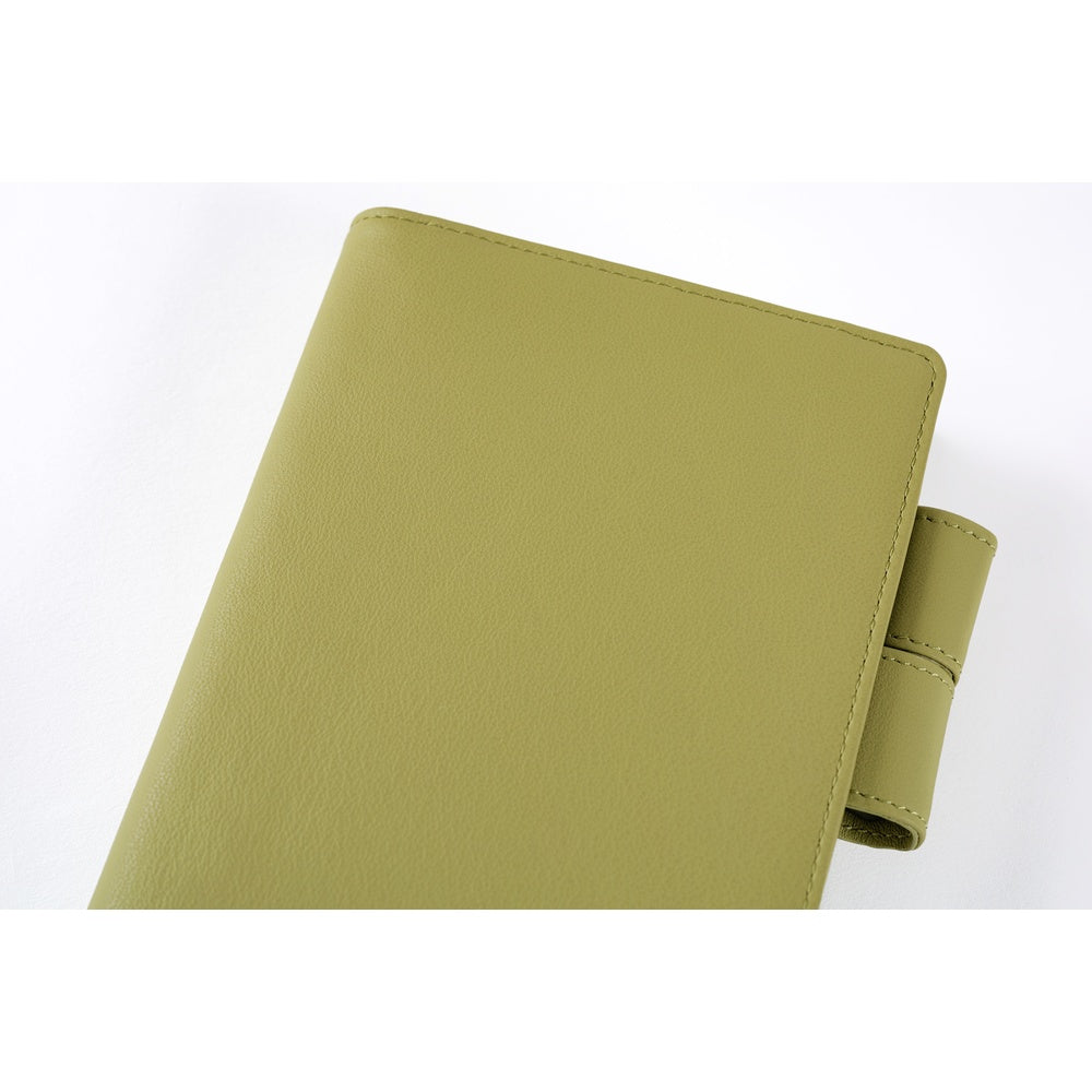 2026 Hobonichi Techo Planner & Cover English A6 - Leather: Sage Green