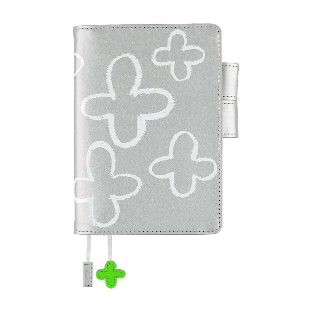 2026 Hobonichi Techo Planner & Cover English A6 - Makoto Matsubayashi: Silver Flowers