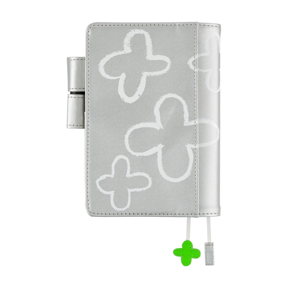 2026 Hobonichi Techo Planner & Cover English A6 - Makoto Matsubayashi: Silver Flowers