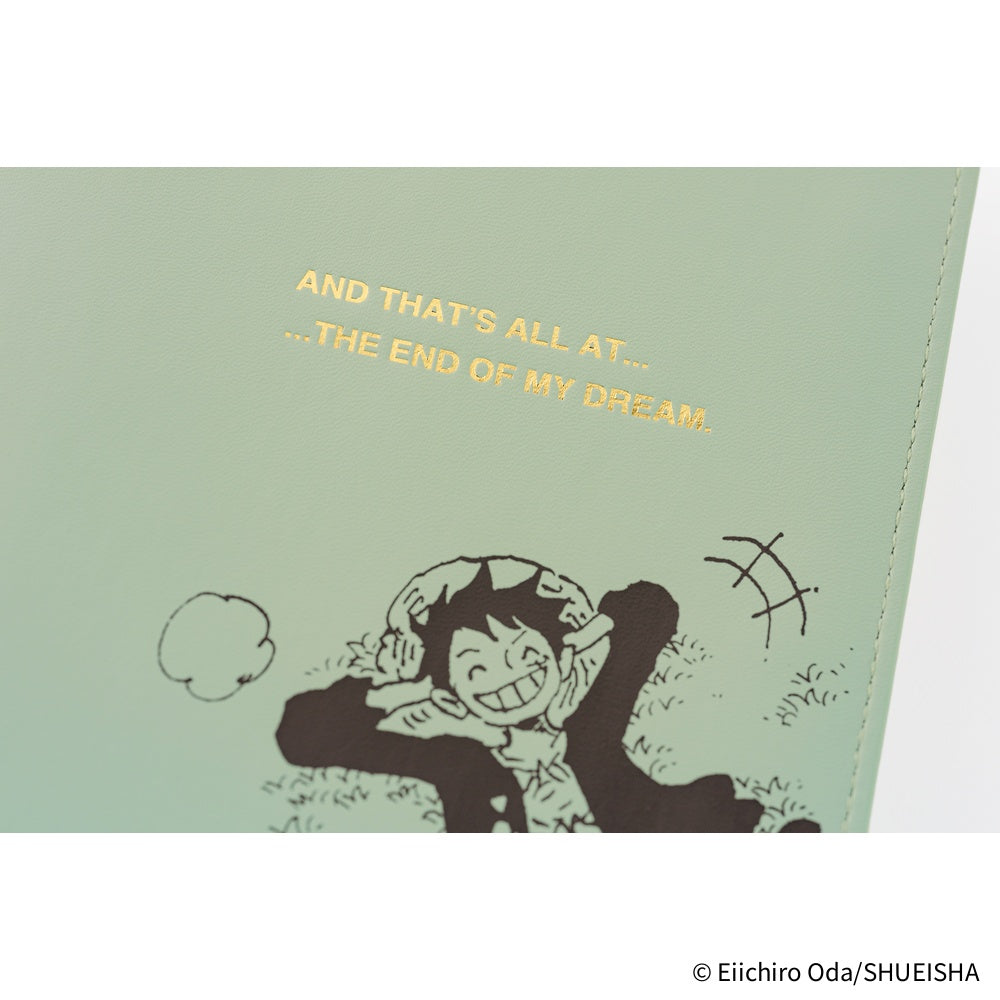2026 Hobonichi Techo Planner & Cover English A6 - ONE PIECE Magazine: End of Luffy's Dream (Mint Green)