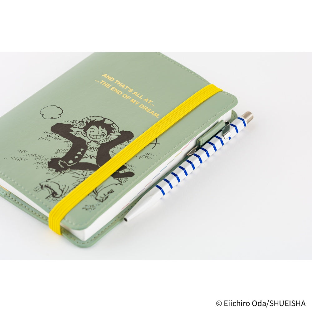 2026 Hobonichi Techo Planner & Cover English A6 - ONE PIECE Magazine: End of Luffy's Dream (Mint Green)