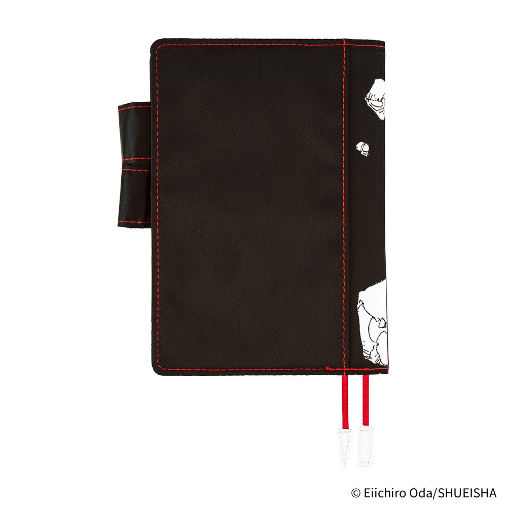 2026 Hobonichi Techo Planner & Cover English A6 - ONE PIECE Magazine: Straw Hat Luffy (Black)