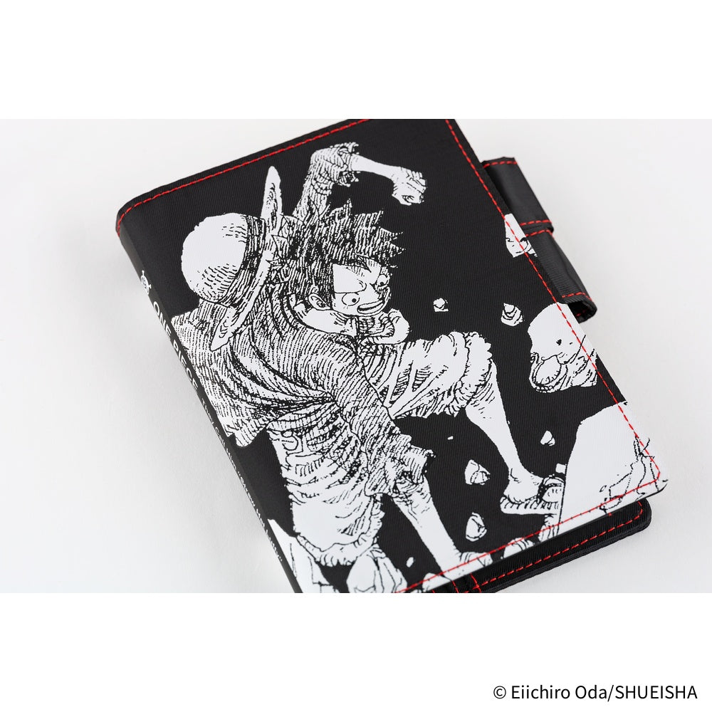 2026 Hobonichi Techo Planner & Cover English A6 - ONE PIECE Magazine: Straw Hat Luffy (Black)