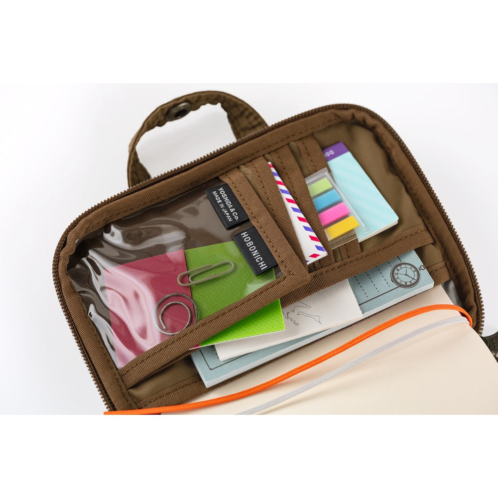 2026 Hobonichi Techo Planner & Cover English A6 - POTR: Stroll (Light Brown)