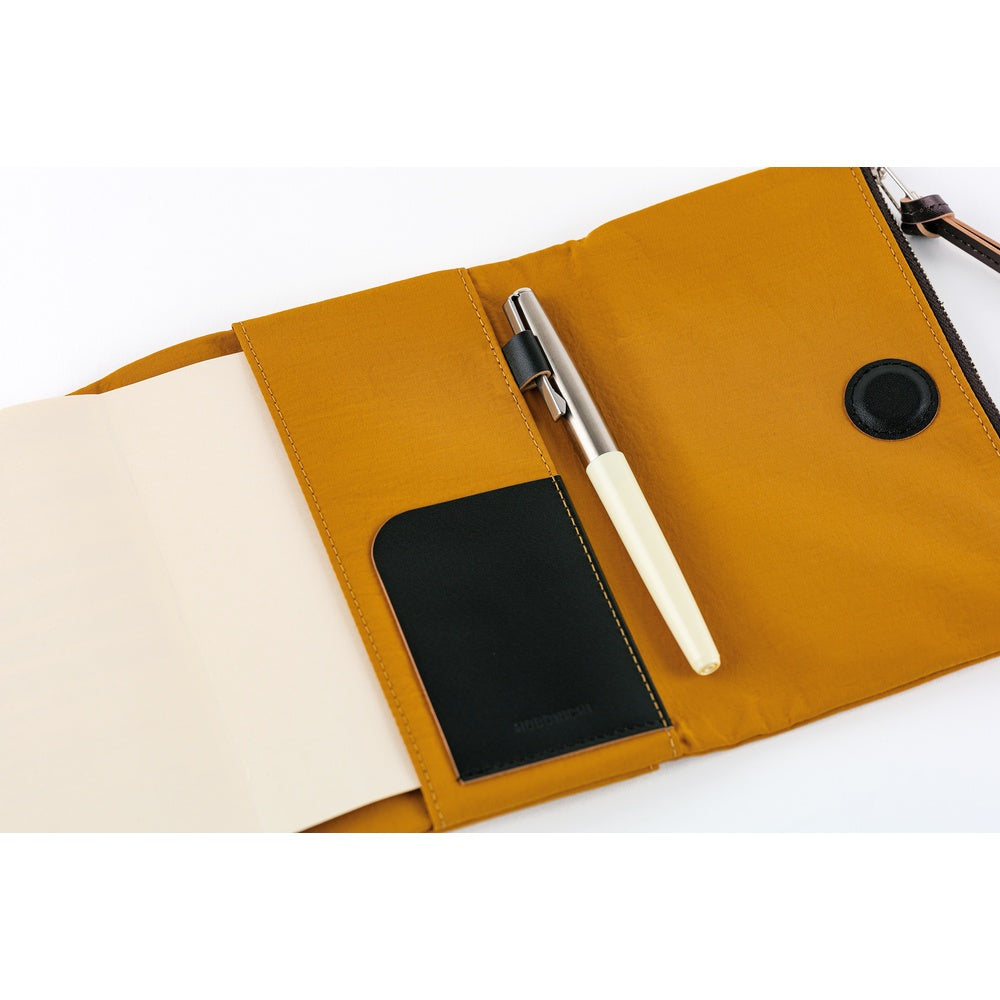2026 Hobonichi Techo Planner & Cover English A6 - Tragen: Mustard