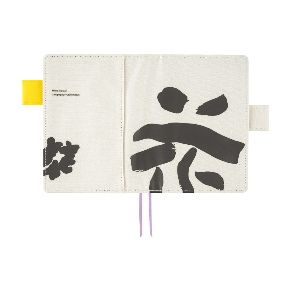 2026 Hobonichi Techo Planner & Cover English A6 - Yuichi Inoue: Hana (Flower)