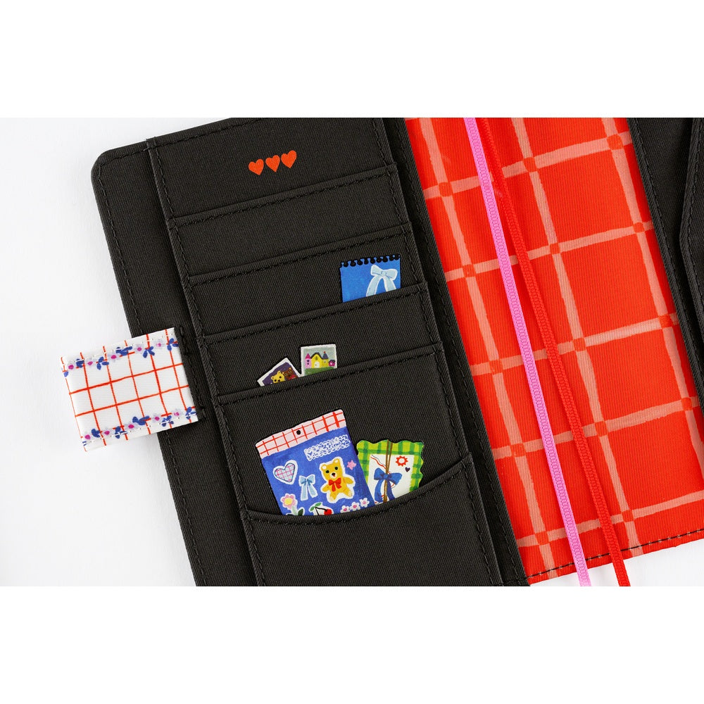 2026 Hobonichi Techo Planner & Cover English A6 - Yumi Kitagishi: White Cat's Table Decorations