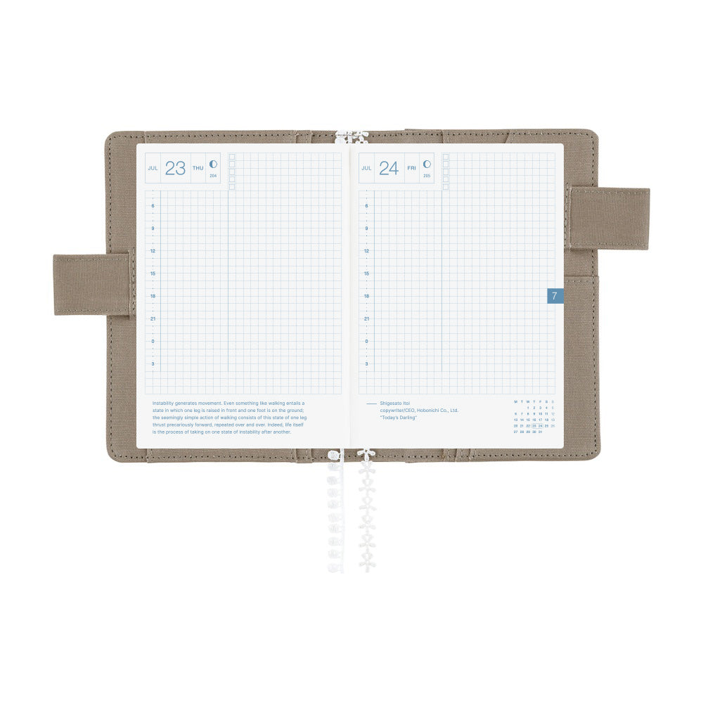 2026 Hobonichi Techo Planner & Cover English A6 - iyo okumi: A Story About Me