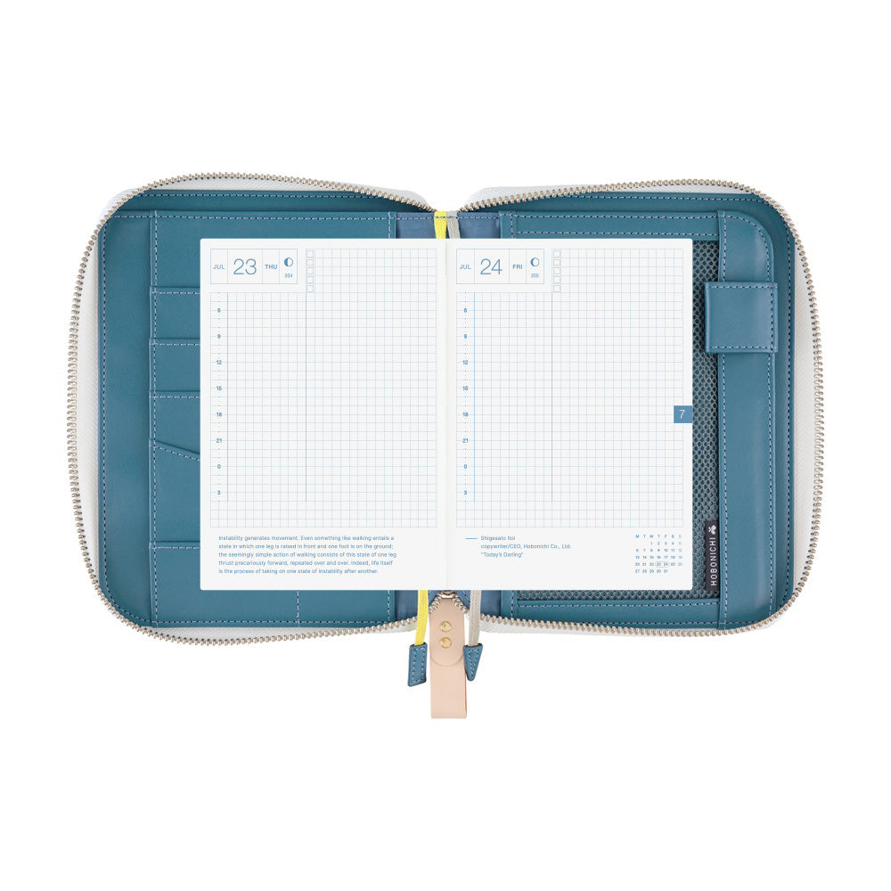 2026 Hobonichi Techo Planner & Cover English A6 - mina perhonen: aalto