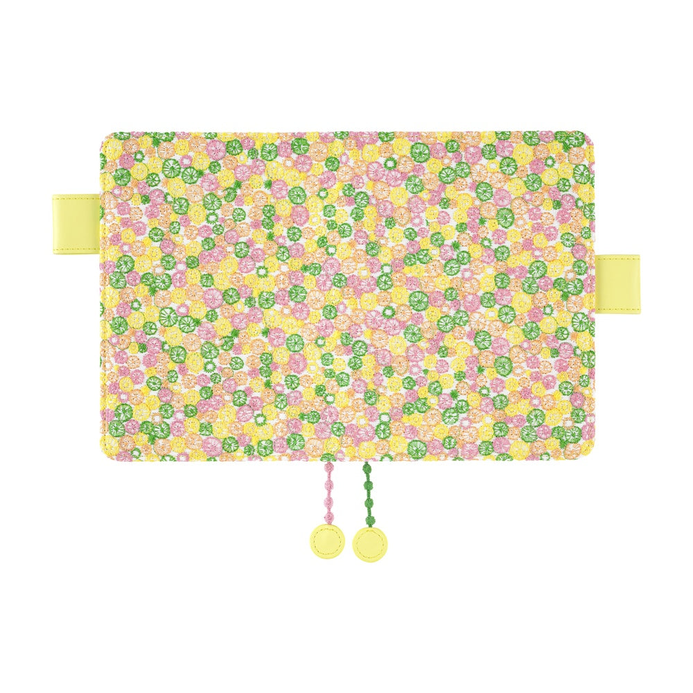 2026 Hobonichi Techo Planner & Cover English A6 - mina perhonen: skyful (Yellow)