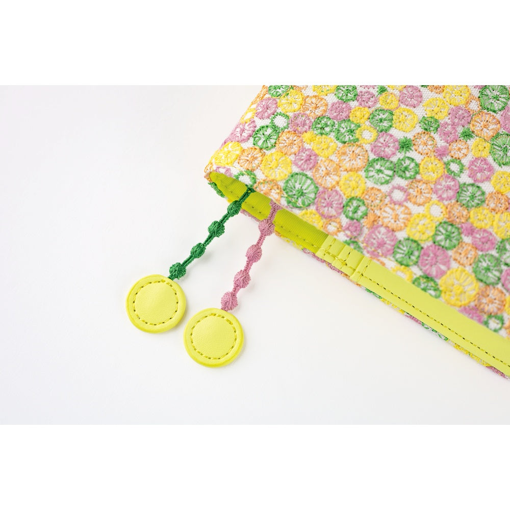 2026 Hobonichi Techo Planner & Cover English A6 - mina perhonen: skyful (Yellow)