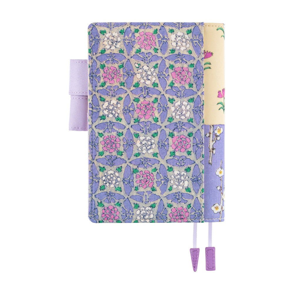 2026 Hobonichi Techo Planner & Cover Japanese A6 - April Start - Unsodo: Bijutsukai (Plum and Dianthus) - M.Lovewell