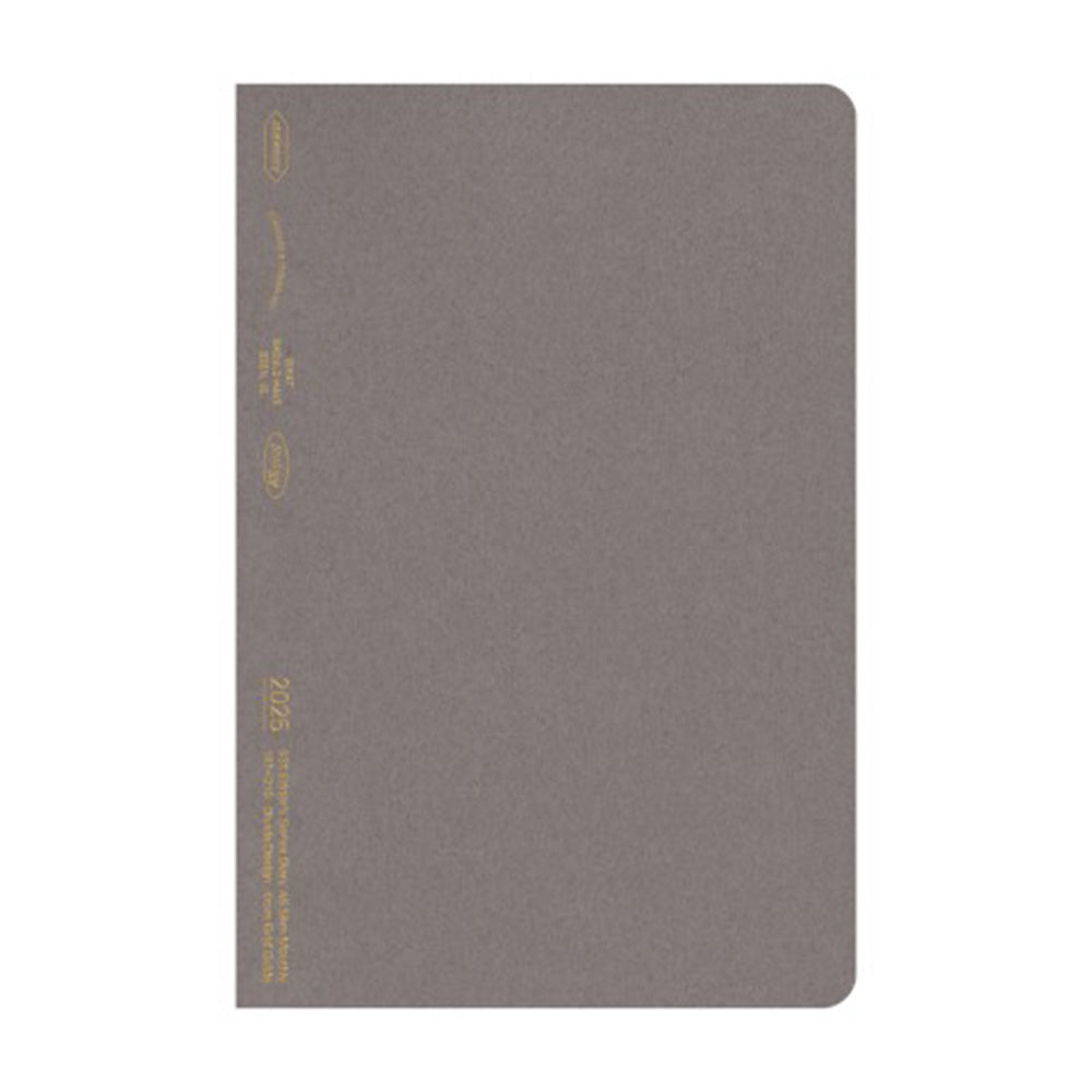 2026 Stalogy A5 Slim Diary - Monthly - Gray