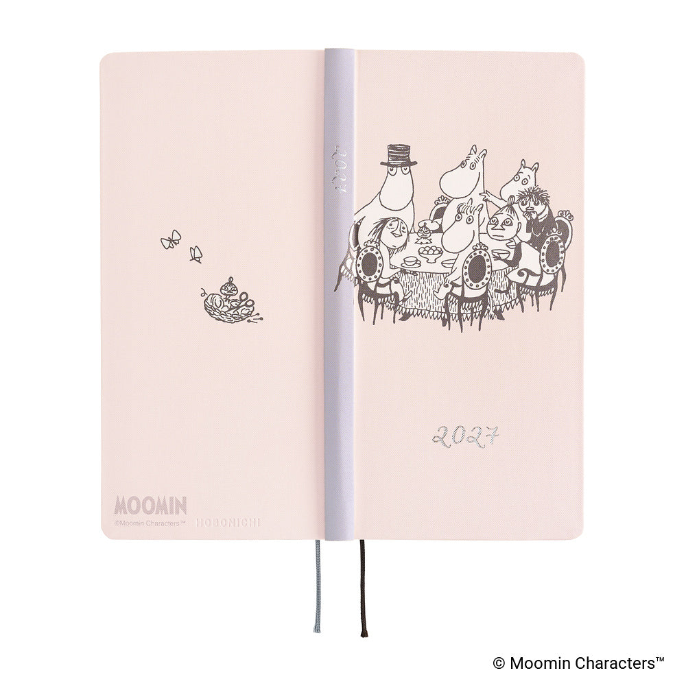 PRE-ORDER 2027 Hobonichi Techo Japanese Weeks - Moomin: At the