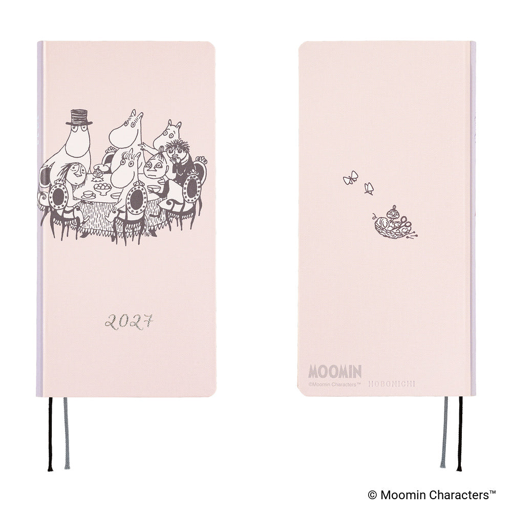 PRE-ORDER 2027 Hobonichi Techo Japanese Weeks - Moomin: At the