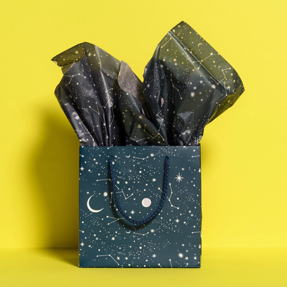 Moon and Stars Tissue Paper