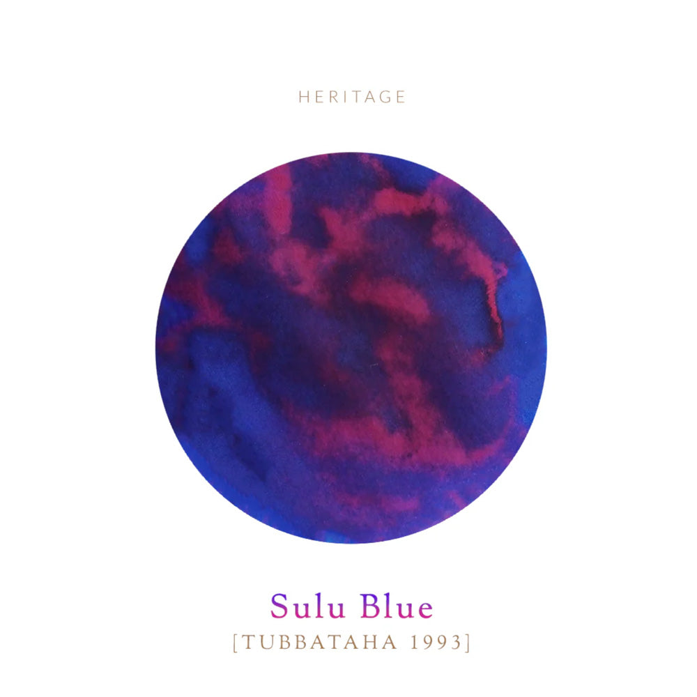 Vinta Fountain Pen Ink - Tubbataha 1993 - Sulu Blue