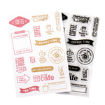 At The Cafe Clear Stamp Set