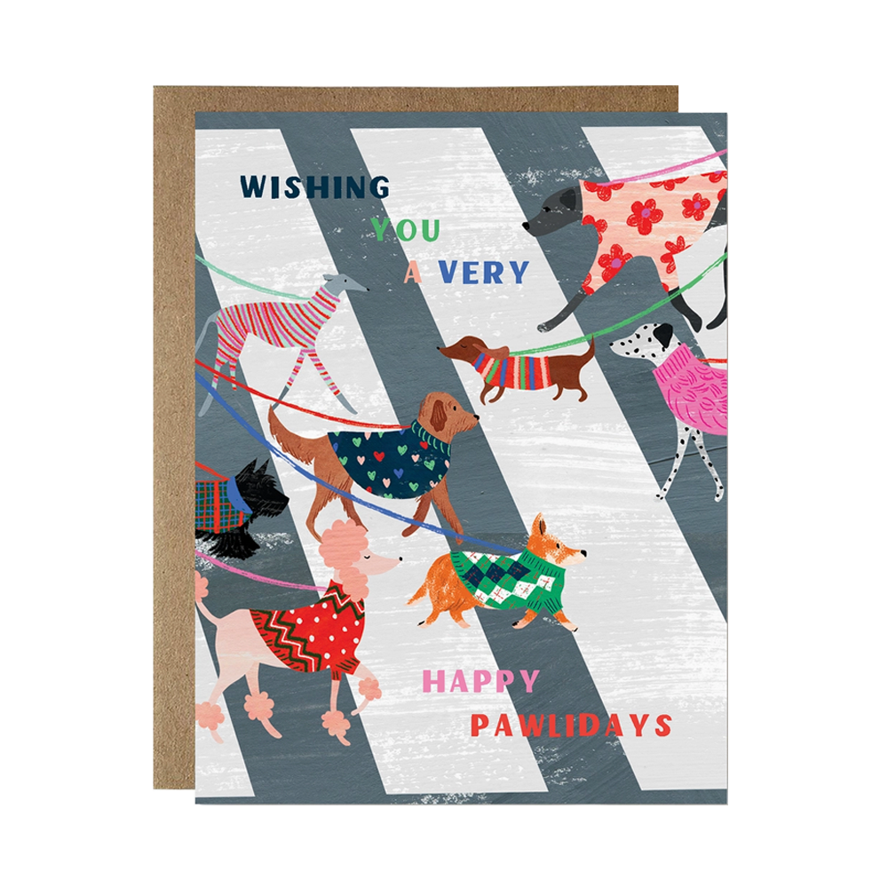 Happy Pawlidays Card