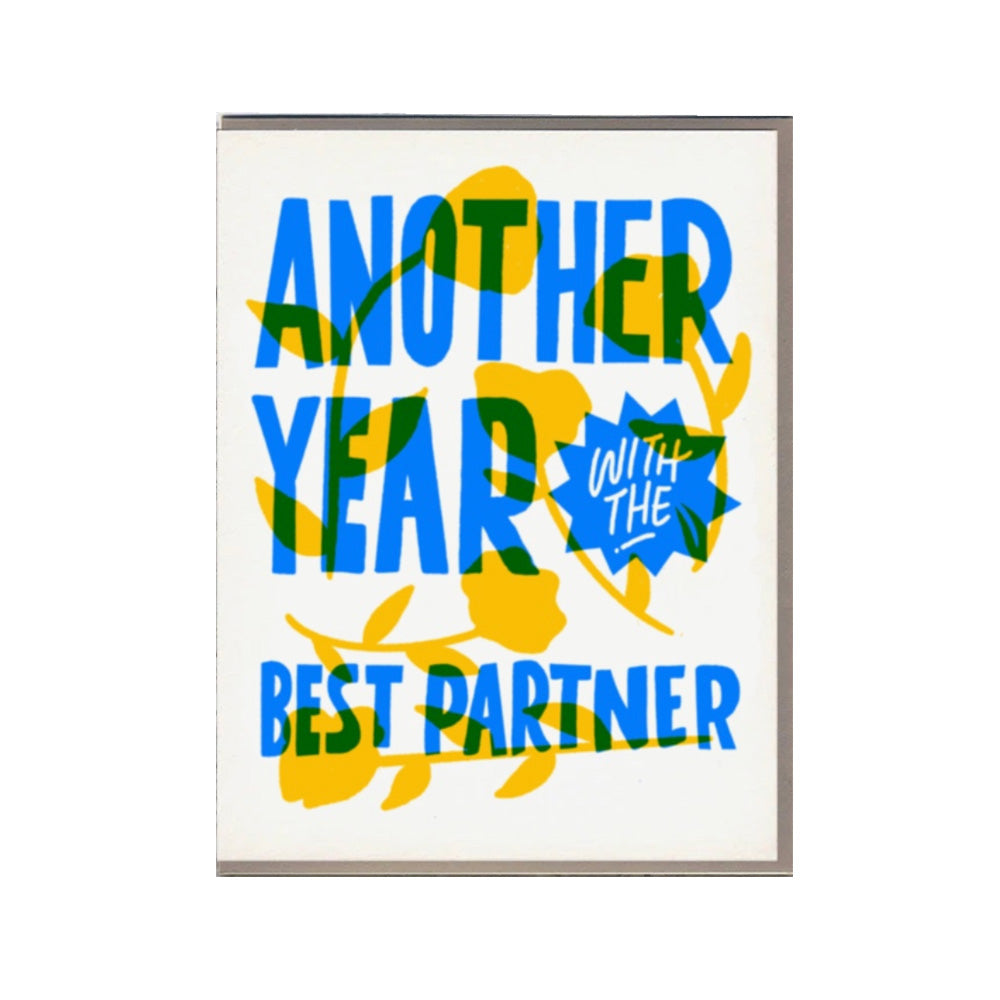 Another Year Best Partner Card