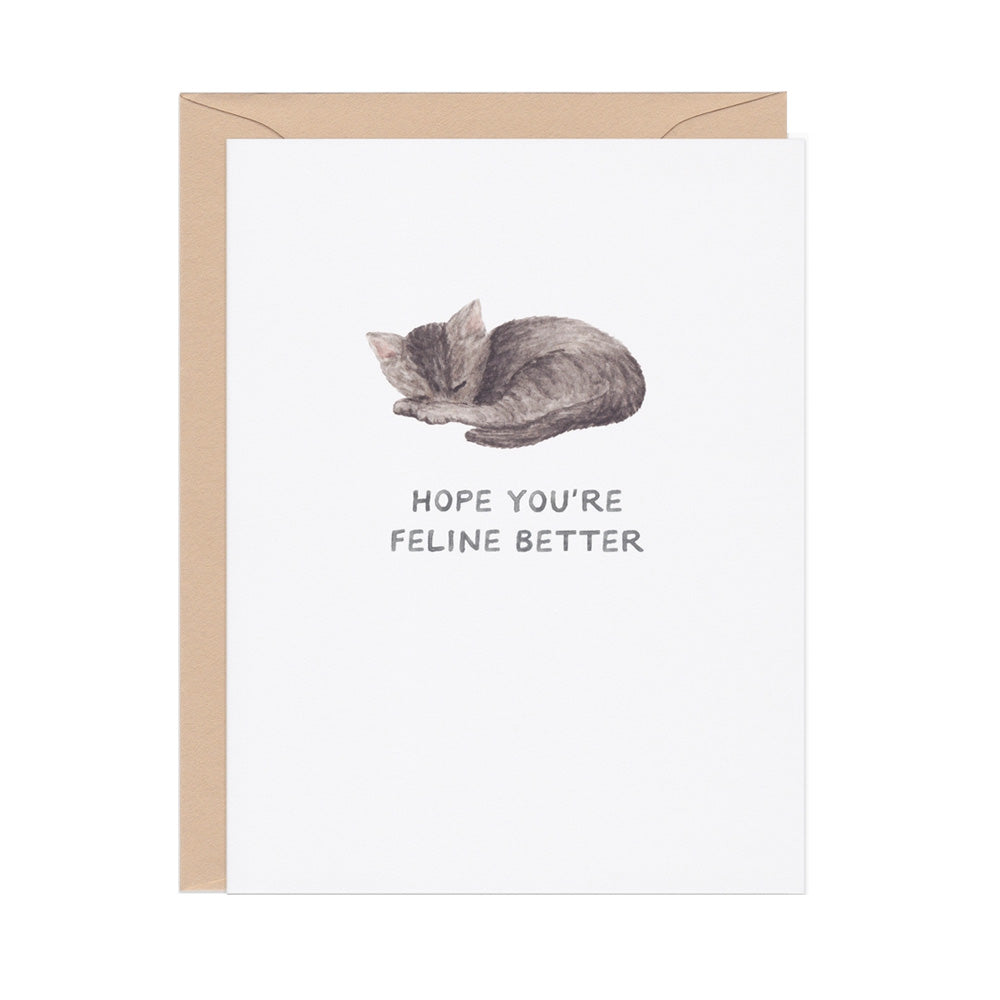 Feline Better Cat Card