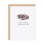 Feline Better Cat Card
