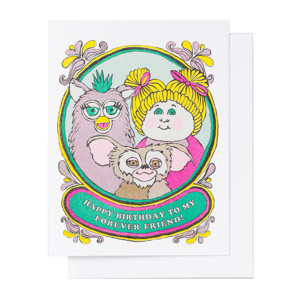 Happy Bday Forever Friend Card