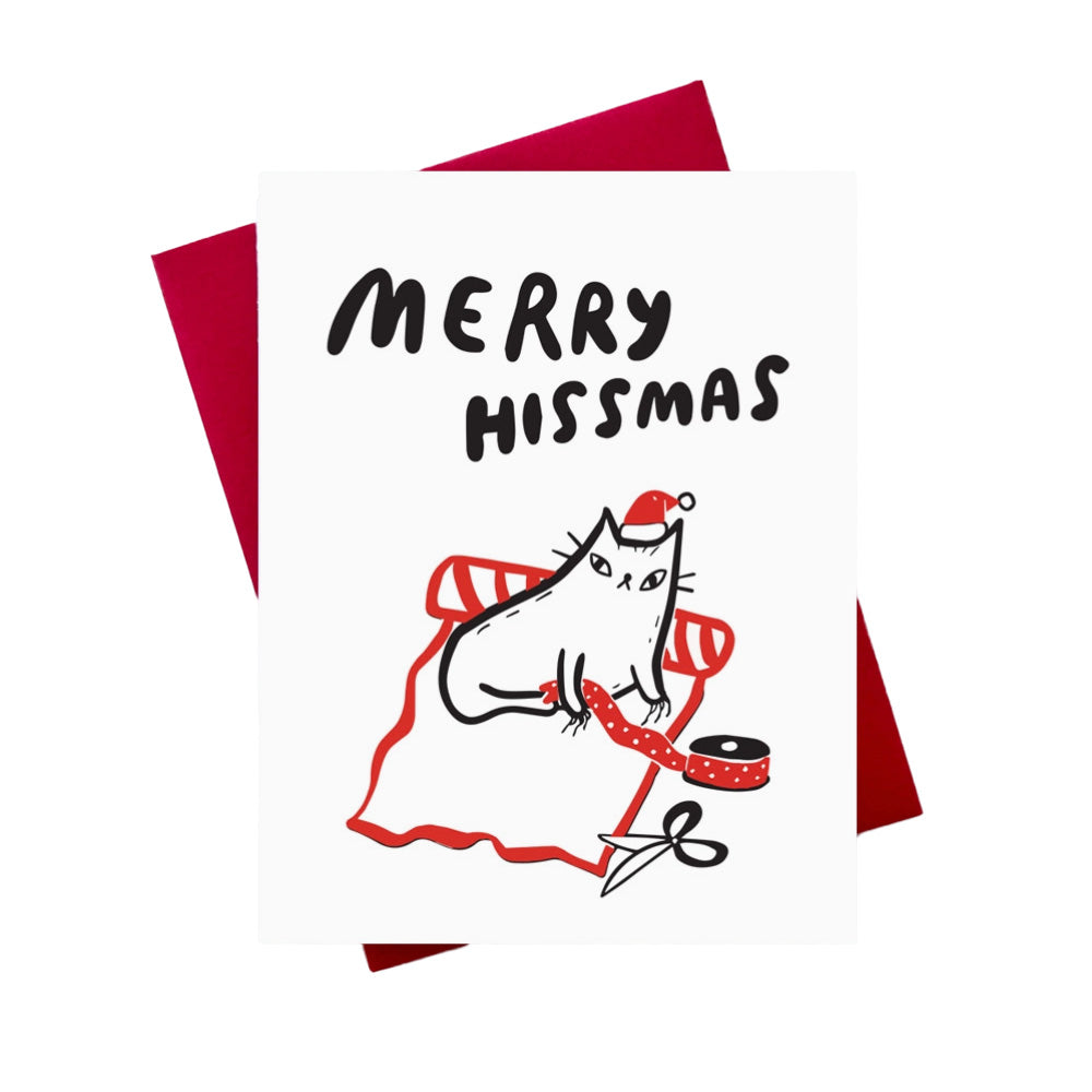 Merry Hissmas Card