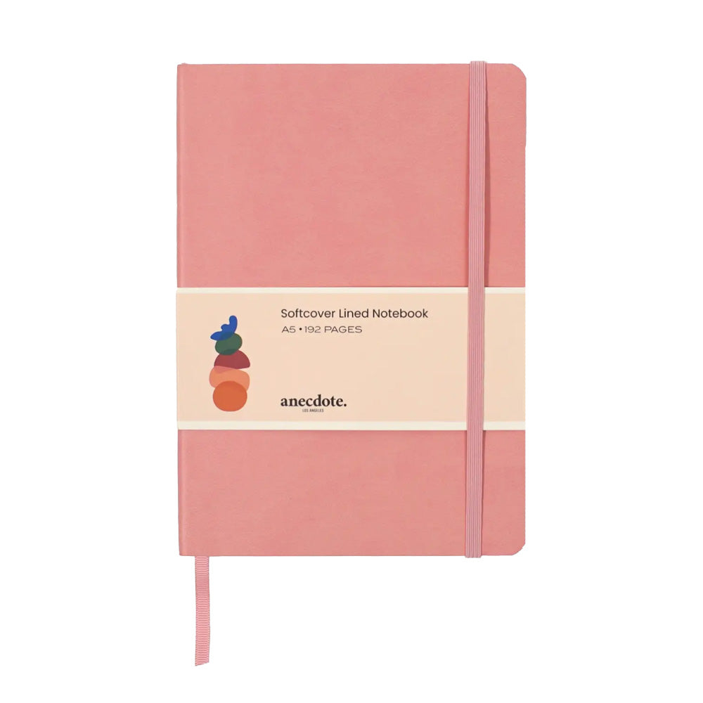 Softcover Lined Journal - Blush Pink