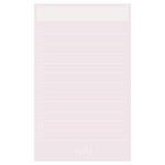w/U Slim Sticky Note - Shell Pink