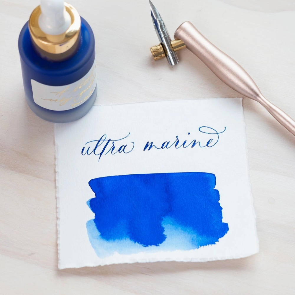 Tom's Studio Calligraphy Ink - Ultra Marine