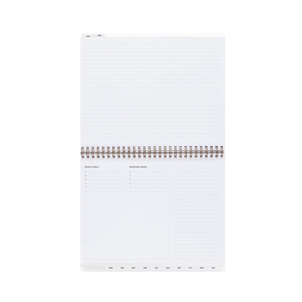 Appointed 2026 Weekly Task Planner - Pomegranate