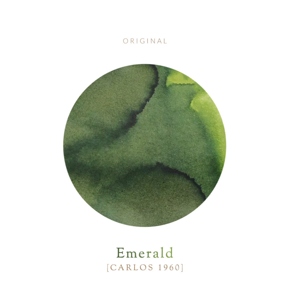 Vinta Fountain Pen Ink - Carlos 1960 - Emerald