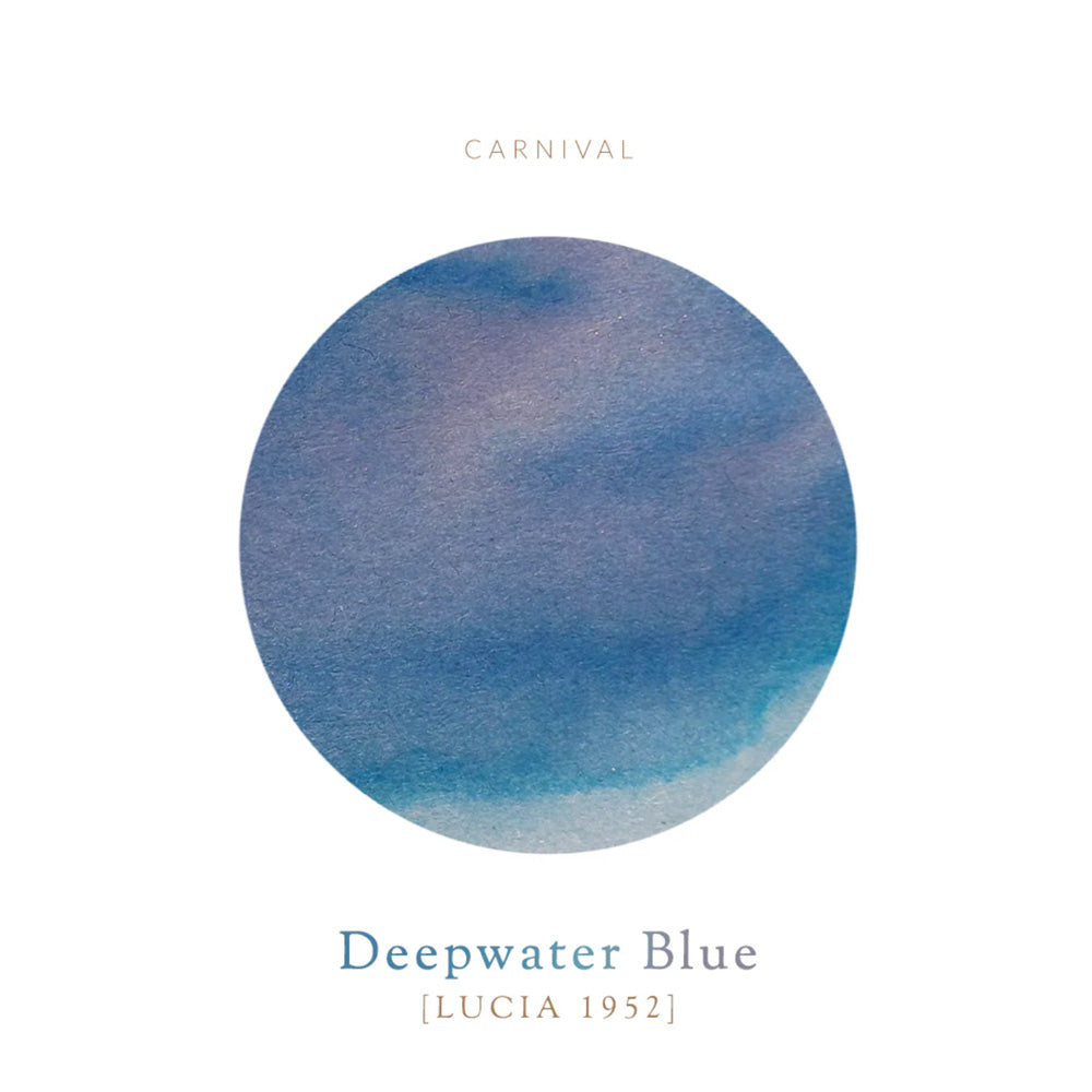 Vinta Fountain Pen Ink - Lucia 1952 - Deepwater Blue