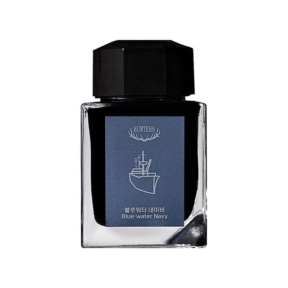 3 Oysters Fountain Pen Ink - Blue Water Navy