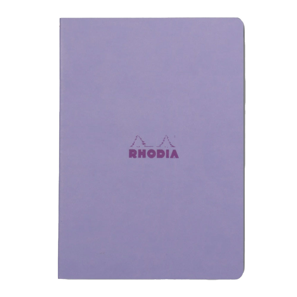 Rhodia Sewn Spine Dot Grid A5 Notebook - Iris