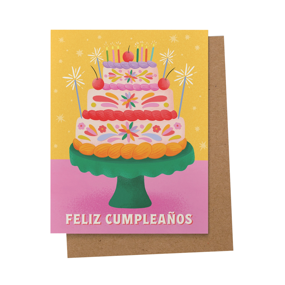 Feliz Cumpleaños Otomi Card