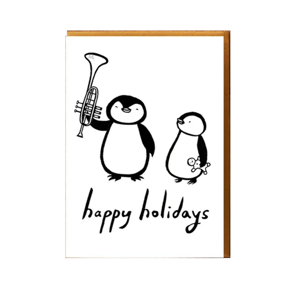 Trumpet Holiday Card
