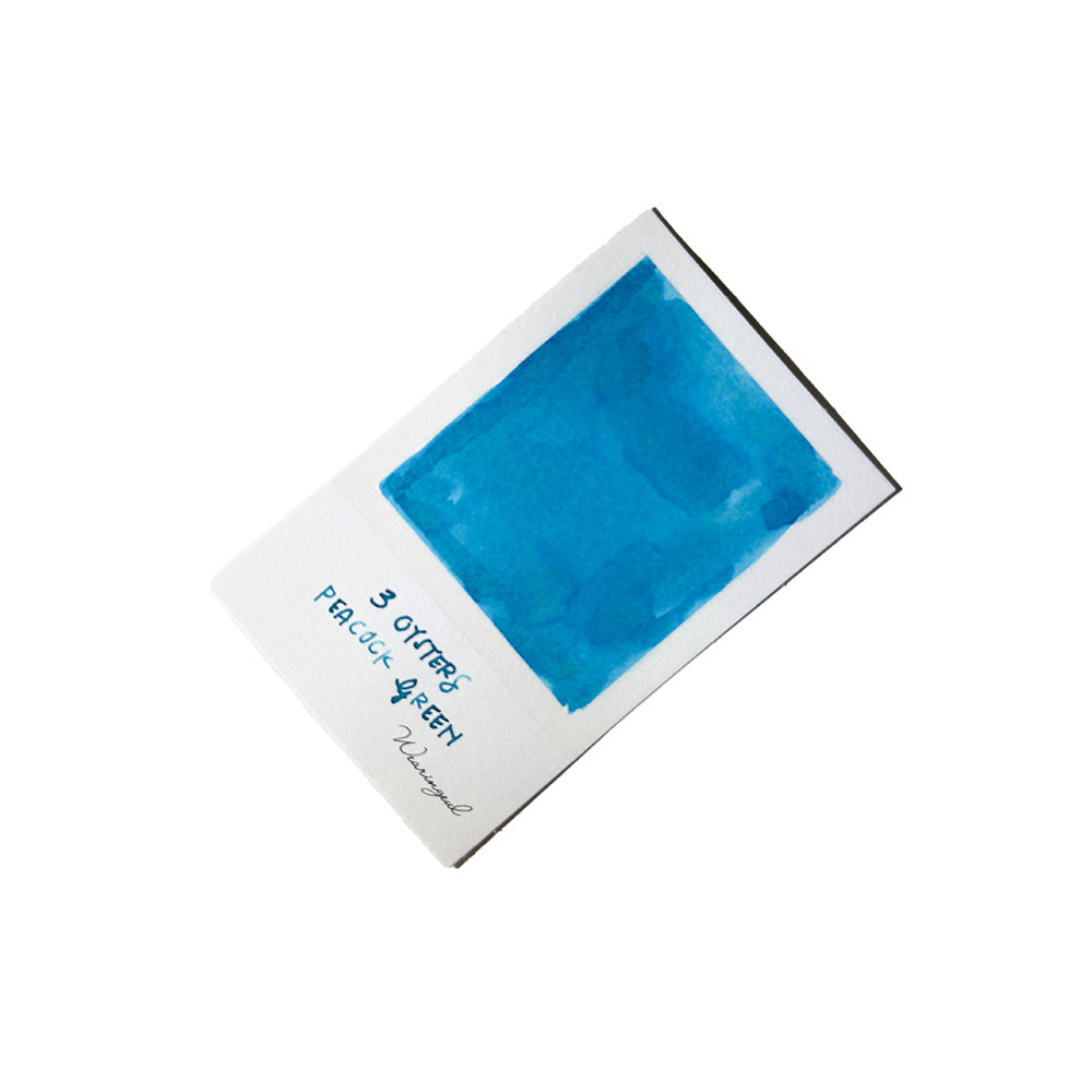 3 Oysters Fountain Pen Ink - Peacock Green