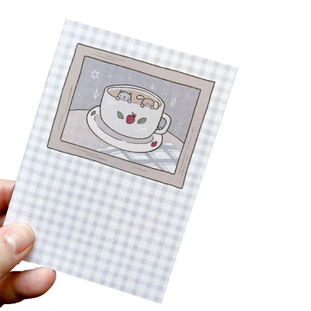 Coffee Date Sticker Release Book - Passport Size