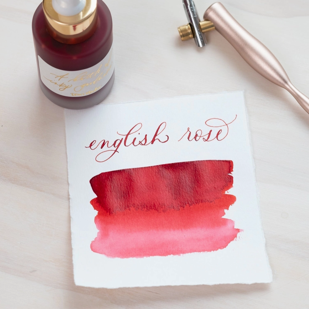 Tom's Studio Calligraphy Ink - English Rose