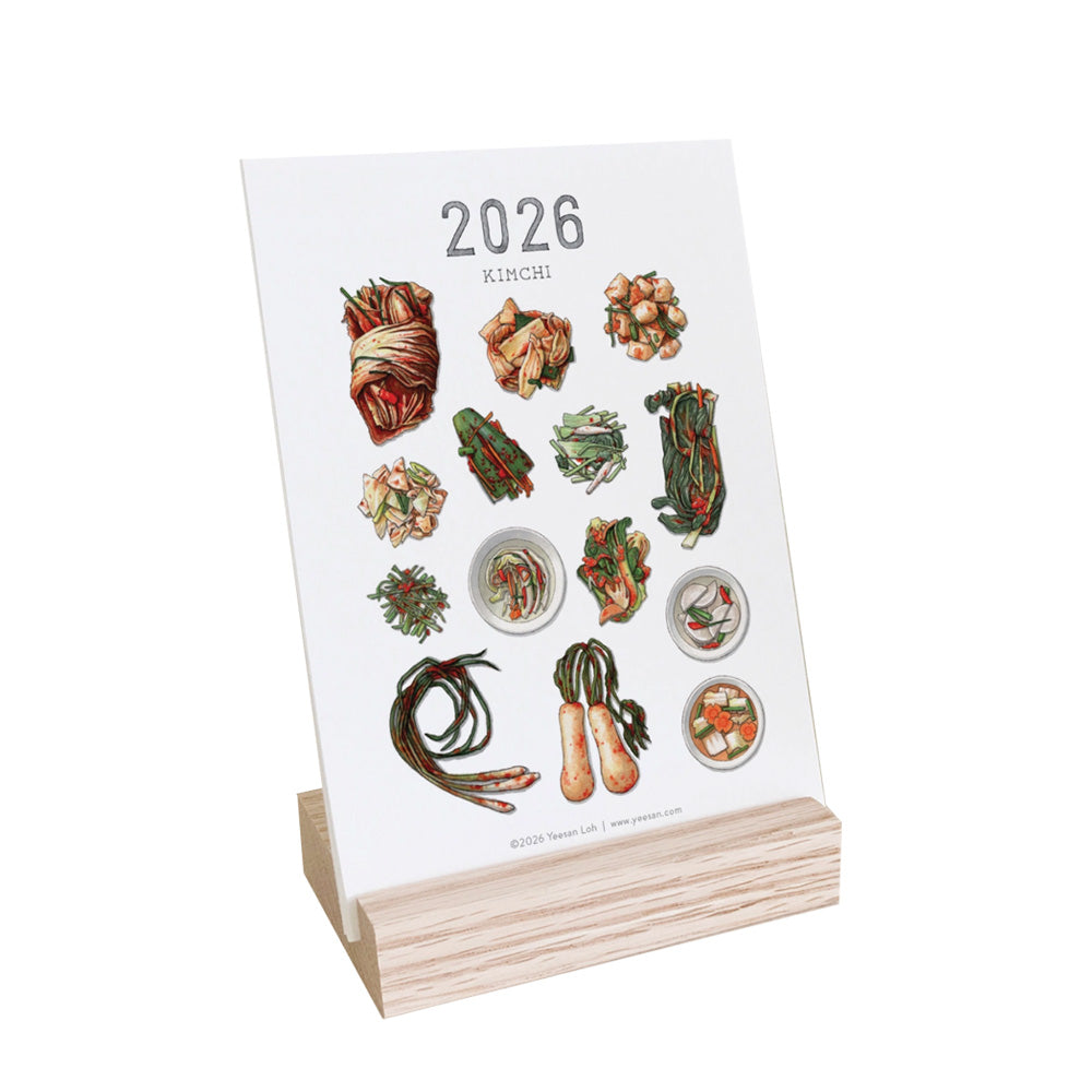 2026 Kimchi Mini Desk Calendar