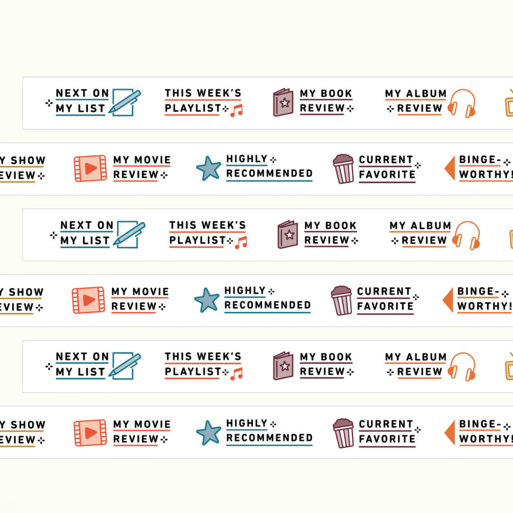 Media Prompts Washi Tape