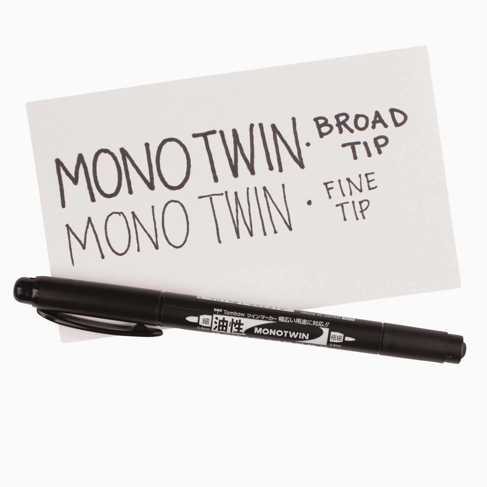 Tombow Mono Twin Permanent Marker
