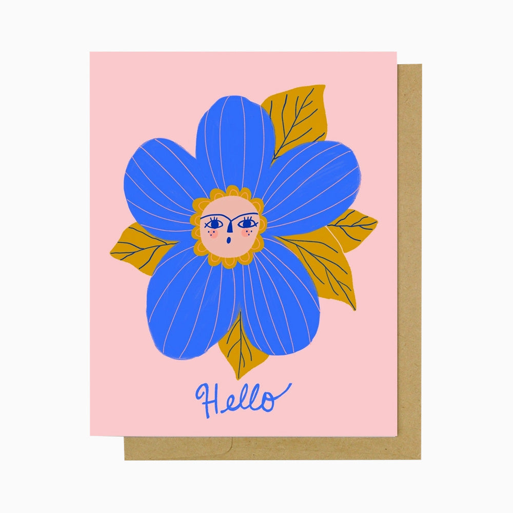 Hello Flower Card – M.Lovewell