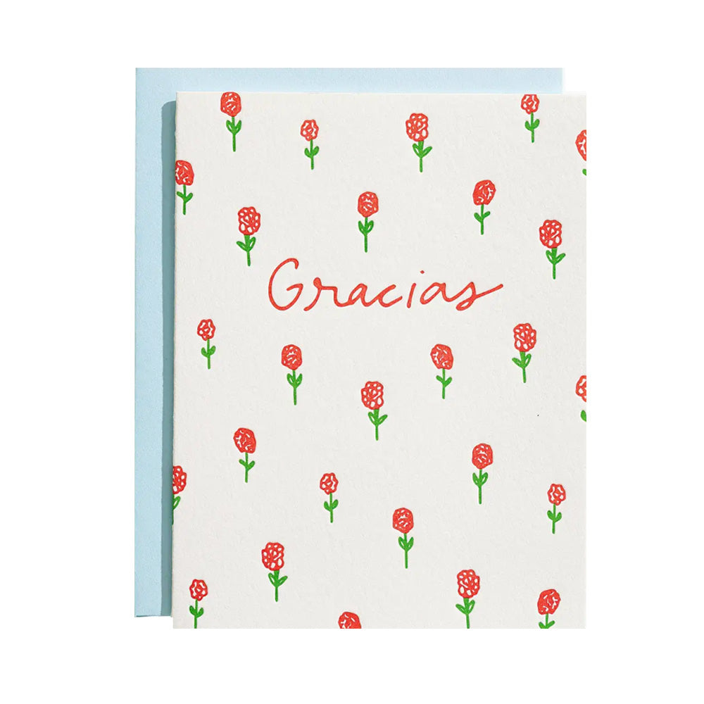 Gracias Floral Card