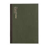Logical Prime Thread Binding A5 Notebook Line 7mm - Green
