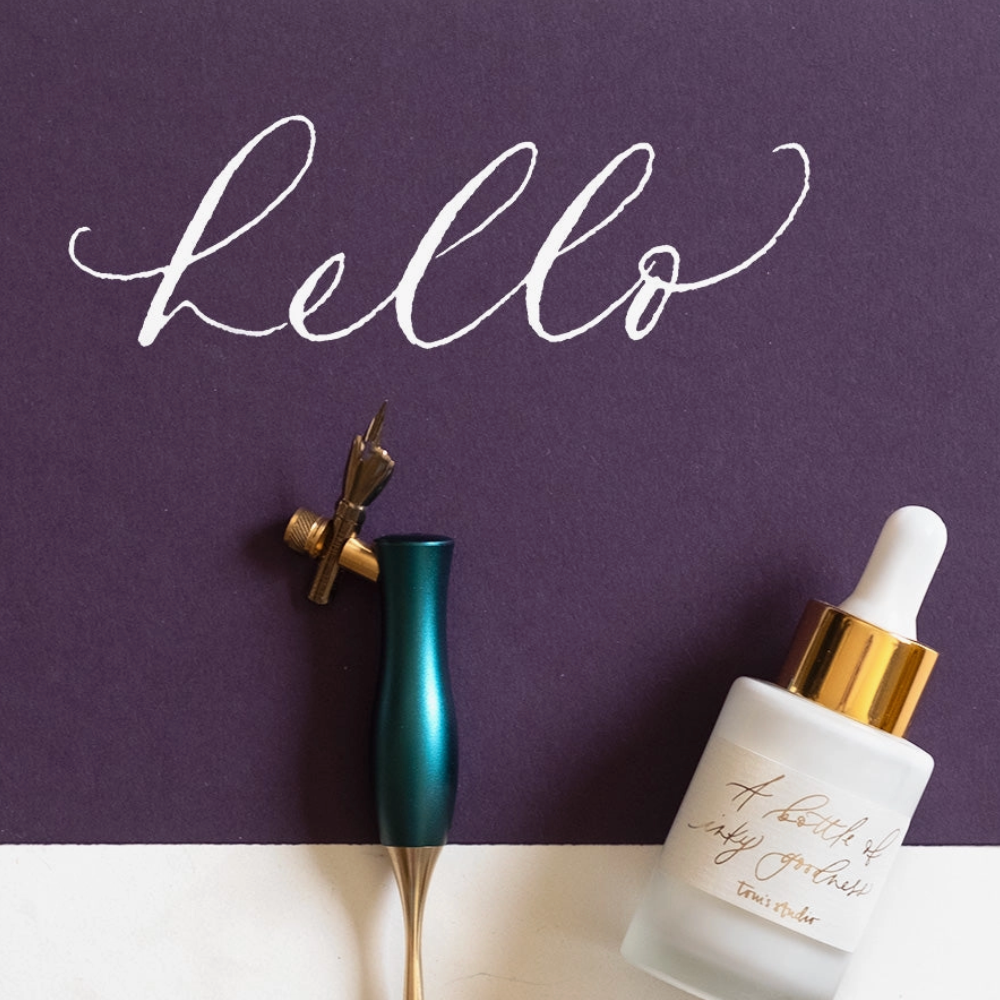 Tom's Studio Calligraphy Ink - White