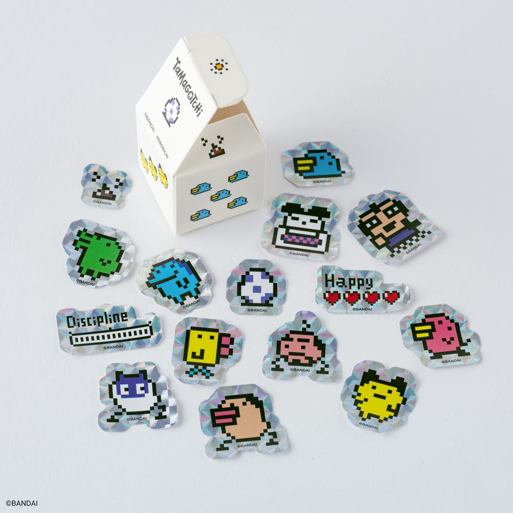 Hobonichi Techo Flake Stickers - Tamagotchi (Set of 3 Boxes)