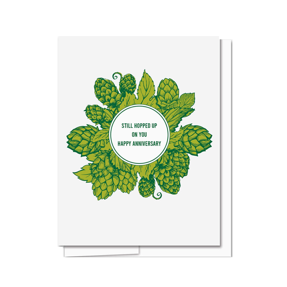 Hoppy Anniversary Card